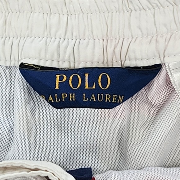 Polo Ralph Lauren Swim Trunks Mens Small American Flag Stars Stripes USA Patriot - Picture 8 of 15